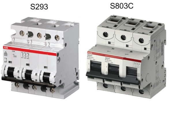 Замена автоматических выключателей ABB серии S290 на серию S800C