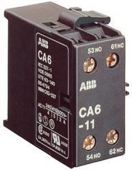Доп. контакт CA6-11E боковой установки для миниконтактров В6, В7