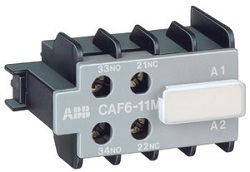 Доп. контакт CAF6-20E фронтальной установки для миниконтактров B6, B7