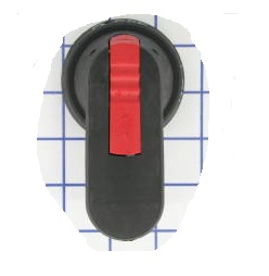 Ручка управления OHB80J6 (черная) для управления через дверь рубильниками ОТ160..250