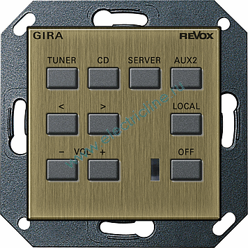 Панель контроля  Revox M 218 System 55 бронза