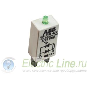 Варистор и светодиод зеленый CR-P/M-92CV 110-230B AC/DC для реле CR-P, CR-M