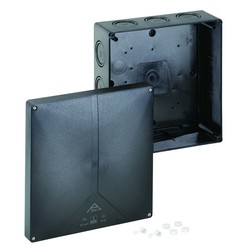 Распределительная коробка Abox-i 350-L/sw 250х250х115 пустая 12 вводов IP65 черная