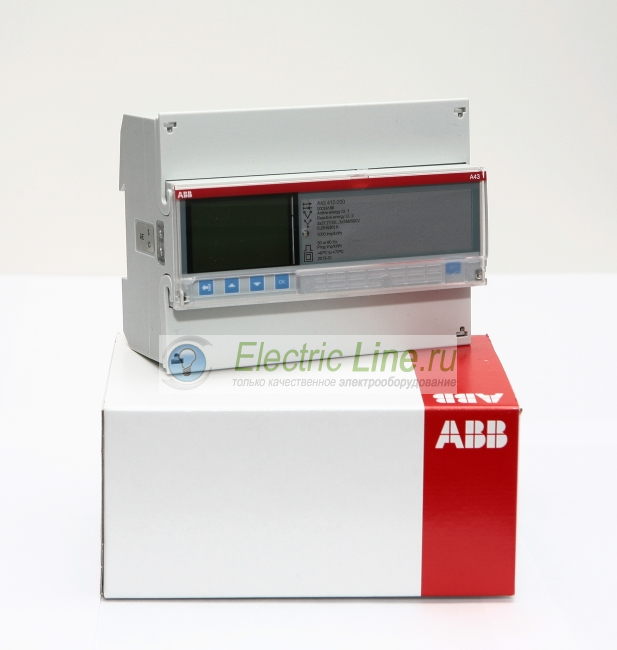 Счетчик ABB EQ-meters 3-фазный , 4-тарифный без тарификатора, прямого включения 80 ампер, A43311-200