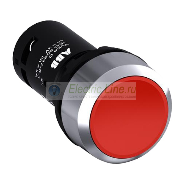 Кнопка CP1-30R-11 красная без фиксации 1НО+1HЗ