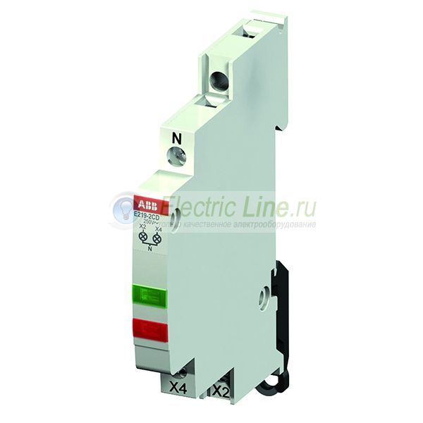 Индикаторная лампа ABB E219-2CD 2 светодиода зеленый/красный 115-250В AC переменного тока