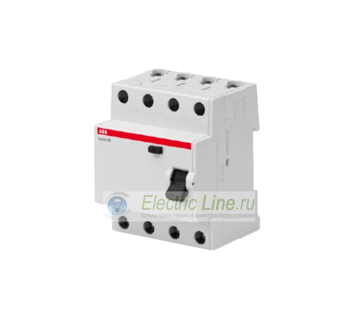 Выключатель дифференциального тока ( ВДТ) 4P, 25A, 30мA, AC, BMF41425